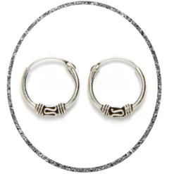 Aro pequeño Bali HAARYA 12mm